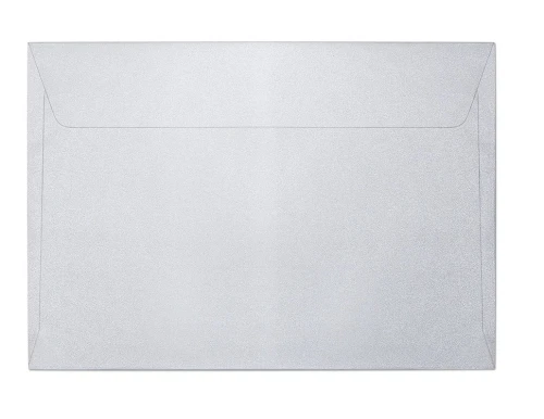 Koperta ozdobna C-5 Millenium diamentowa biel, 120g, 10 sztuk