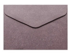 Koperta ozdobna C-6 Wood  lawendowa, 120 g, 10 sztuk