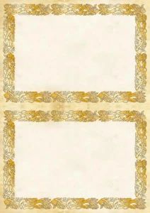 Dyplom Celtic, Galeria Papieru, A4/A5, 25 arkuszy 