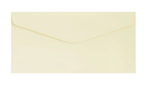 Koperta ozdobna DL Pearl kremowy 150 g, 10 sztuk  
