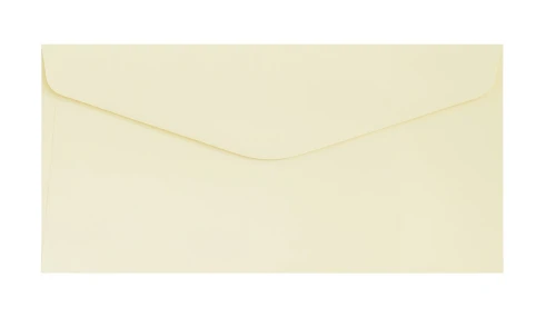 Koperta ozdobna DL Pearl kremowy 150 g, 10 sztuk  