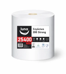 Ręcznik papierowy, czyściwo  Luna Strong 200 m2, 2 warstwy