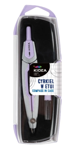 Cyrkiel Kidea w etui z zapasowymi rysikami 
