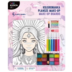 Kolorowanka Make Up Kidea, Księżniczki 