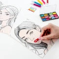 Kolorowanka Make Up Kidea, Księżniczki 