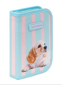 Piórnik AstraBag Puppy Line, pojedynczy bez wyposażenia