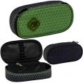 Piórnik AstraBag Hexagon Green Ombre, saszetka 
