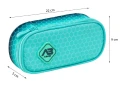Piórnik AstraBag Hexagon Lagoon Ombre, saszetka 