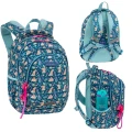 Plecak szkolny AstraBag Candy Bunny, 3-komorowy   