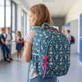 Plecak szkolny AstraBag Candy Bunny, 3-komorowy   