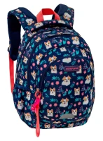 Plecak szkolny AstraBag Dear Puppy, 3-komorowy   