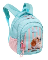 Plecak szkolny AstraBag Puppy Line, 3-komorowy  
