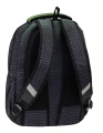 Plecak szkolny AstraBag Hexagon Green Ombre, 3-komorowy 