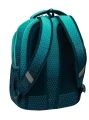 Plecak szkolny AstraBag Hexagon Lagoon Ombre, 3-komorowy 
