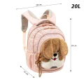 Plecak szkolny AstraBag Fluffy Puppy, 3-komorowy  