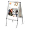 Potykacz reklamowy Nobo Essence A2, dwustronny