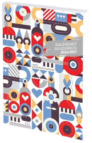Kalendarz Akademicki A-5 tygodniowy PCV, Mozaika