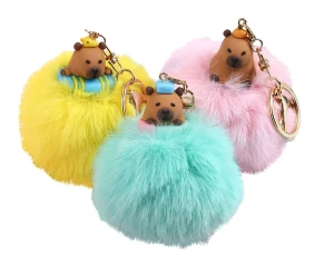 Breloczek, pompon Sofun, Kapibara