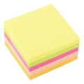 Notes samoprzylepny D.Rect 75x75mm neon, 450 kartek