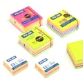 Notes samoprzylepny, mini kostka 50x50 mm neon, 250 kartek