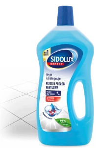 Płyn Sidolux Expert 750ml,  do mycia płytek, PVC, winylu i kamienia