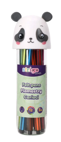 Pisaki Strigo Panda, 12 kolorów