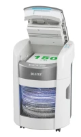 Niszczarka automatyczna Leitz IQ OptiMax AutoFeed Home Office 150 P5, mikrościnki