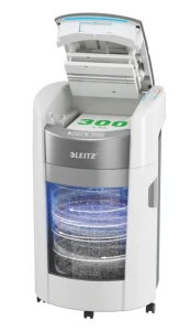 Niszczarka automatyczna Leitz IQ OptiMax AutoFeed Home Office 300 P5, mikrościnki