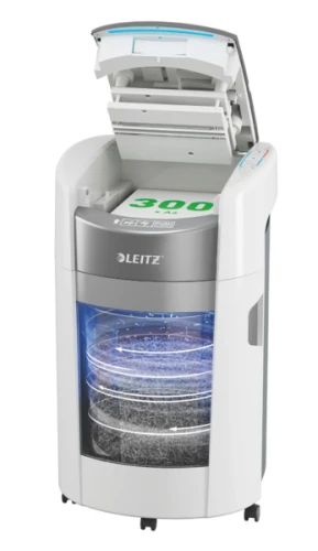 Niszczarka automatyczna Leitz IQ OptiMax AutoFeed Home Office 300 P5, mikrościnki