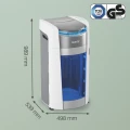 Niszczarka automatyczna Leitz IQ OptiMax Autofeed Office Pro 600 P5, mikrościnki