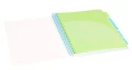 Kołonotatnik Strigo Pads A4 100 kartek kratka, neon żółty