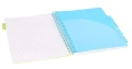 Kołonotatnik Strigo Pads A4 100 kartek kratka, neon żółty