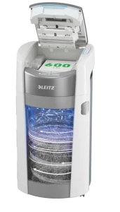 Niszczarka automatyczna Leitz IQ OptiMax Autofeed Office Pro 600 P4, konfetti