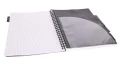 Kołonotatnik Strigo Pads A4 100 kartek kratka, ciemnozielony