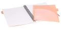 Kołonotatnik Strigo Pads A4 100 kartek kratka, czarny