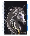 Kołonotatnik Strigo Pads A4 100 kartek kratka, Unicorn