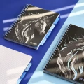 Kołonotatnik Strigo Pads B5 100 kartek kratka, Unicorn