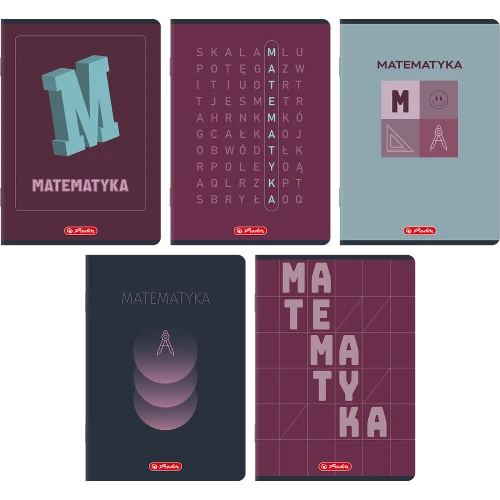 Zeszyt do matematyki Herlitz A-5 60 kartek, kratka 