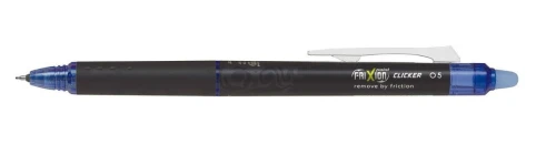 Pióro kulkowe automatyczne Pilot Frixion Point Clicker 0,5 mm wymazywalne, niebieskie