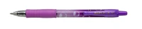 Długopis żelowy fioletowy automatyczny Pilot G2 Bubble 0,7 mm, niebieski tusz 