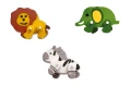 Gumka ołowkowa Kidea Safari 3 sztuki