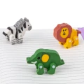 Gumka ołowkowa Kidea Safari 3 sztuki