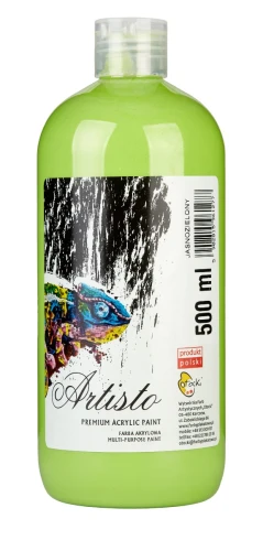 Farba akrylowa Otocki 500 ml, jasnozielona