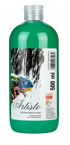 Farba akrylowa Otocki 500 ml, zielona trawiasta