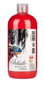 Farba akrylowa Otocki 500 ml, czerwona