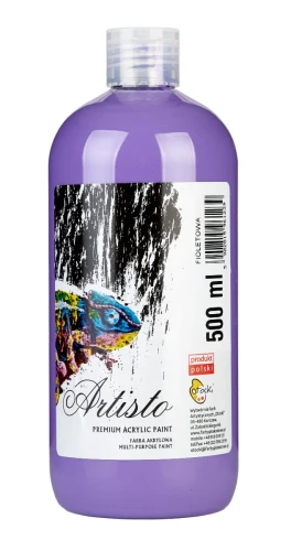 Farba akrylowa Otocki 500 ml, fioletowa