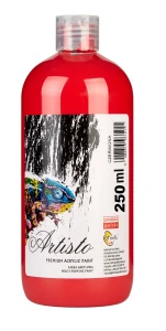 Farba akrylowa Otocki 250 ml, czerwona