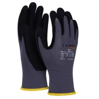 Rękawice robocze  DONAU SAFETY Flex rozm. 8 szare