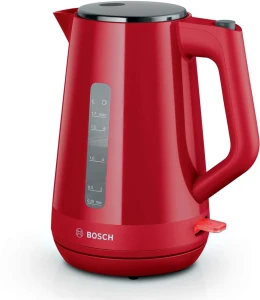 Czajnik elektryczny Bosch TWK1M124 1,7 l, czerwony