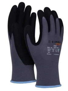 Rękawice robocze DONAU SAFETY Flex rozm. 9 szare  